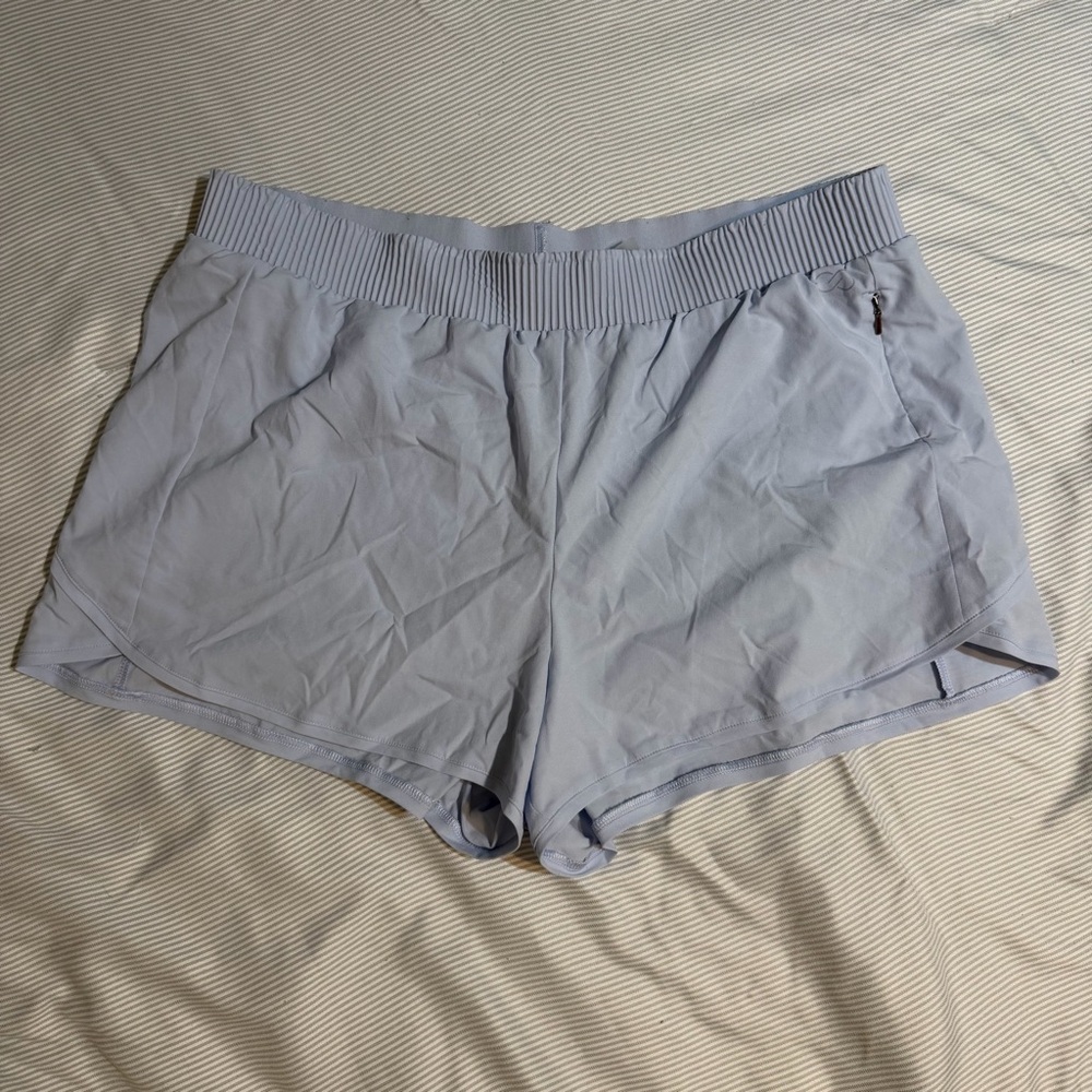 CALIA by Carrie Underwood Light Blue Large Lined Running Athletic Shorts